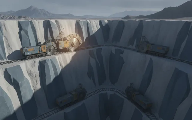 Crystal quarry